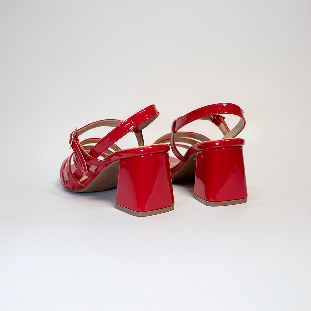 Sandalia Dama 2701 Rojo