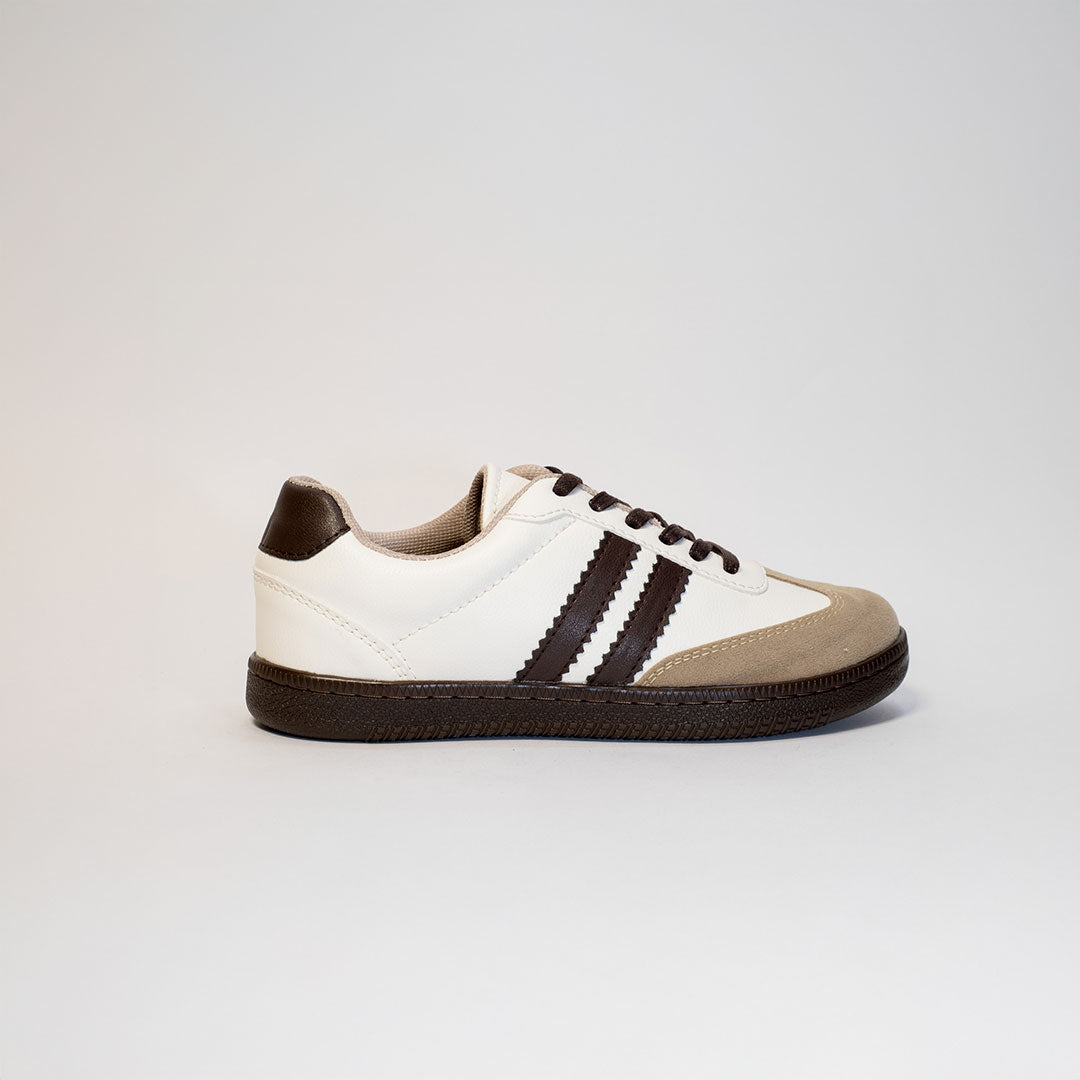 Tenis Dama 2578 Blanco/Chocolate