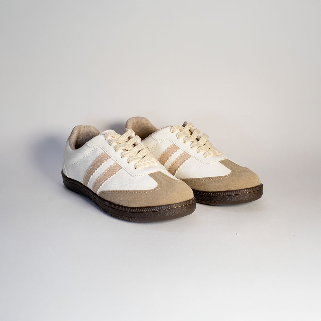 Tenis Dama 2578 Blanco/Sepia