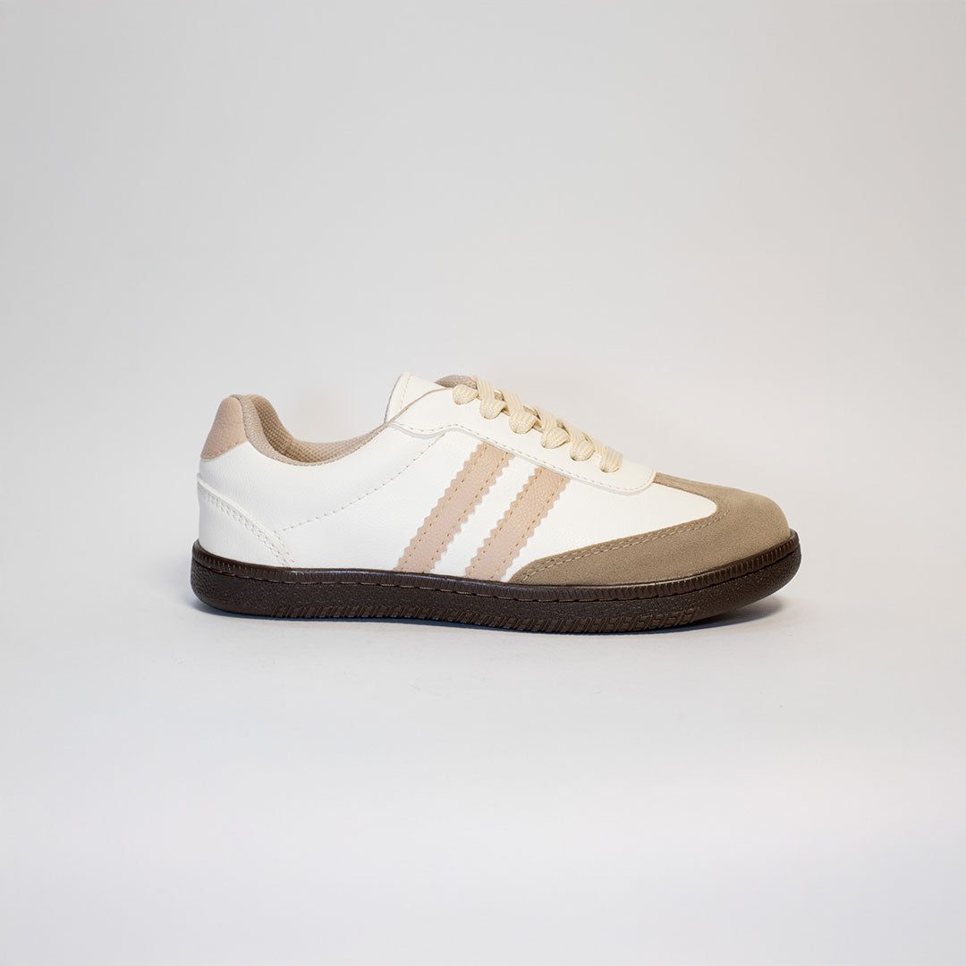 Tenis Dama 2578 Blanco/Sepia