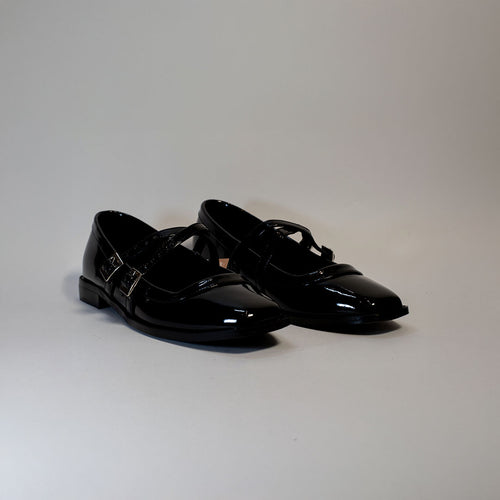 Baleta Dama 2826 Charol Negro