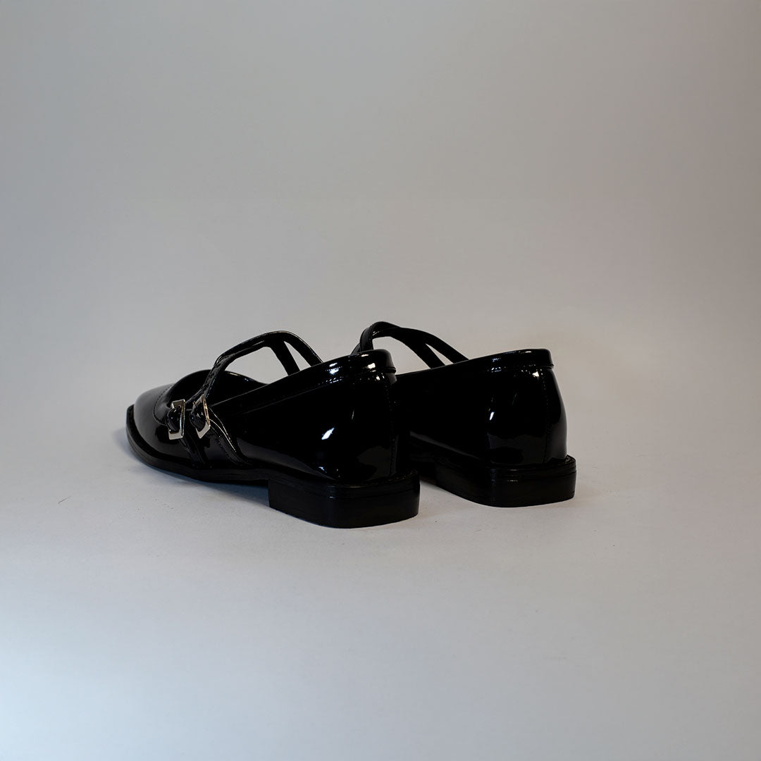 Baleta Dama 2826 Charol Negro