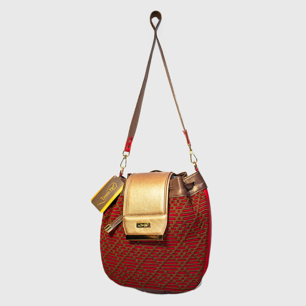 Cartera Dama 1821 Rojo