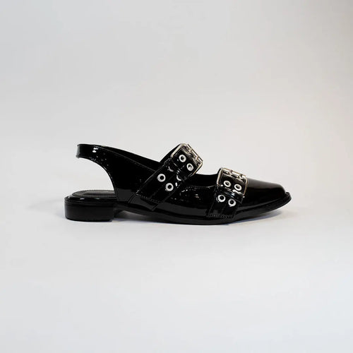 Baleta Dama Charol 2676 Negro