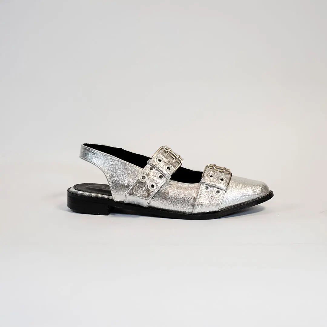 Baleta Dama 2675 Plata