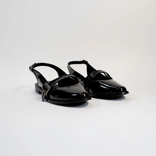 Baleta Dama 4049 Charol Negro