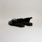 Baleta Dama 4049 Charol Negro