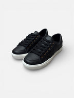 Tenis Dama 540 Negro en Cuero