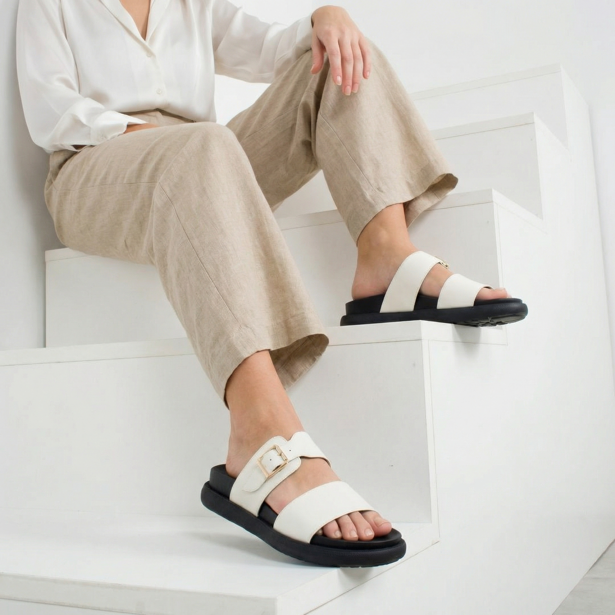 Sandalia Dama 2493 Talco